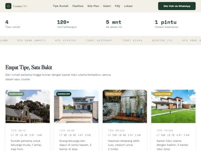 Website Cendana Hills Residence