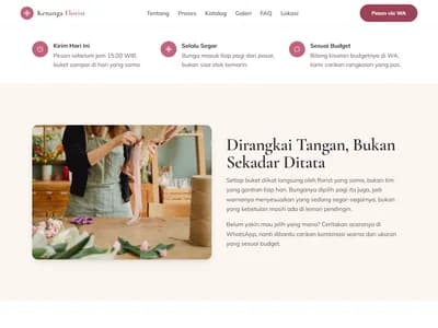 Website Kenanga Florist