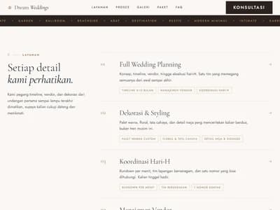 Website Wedding Planner